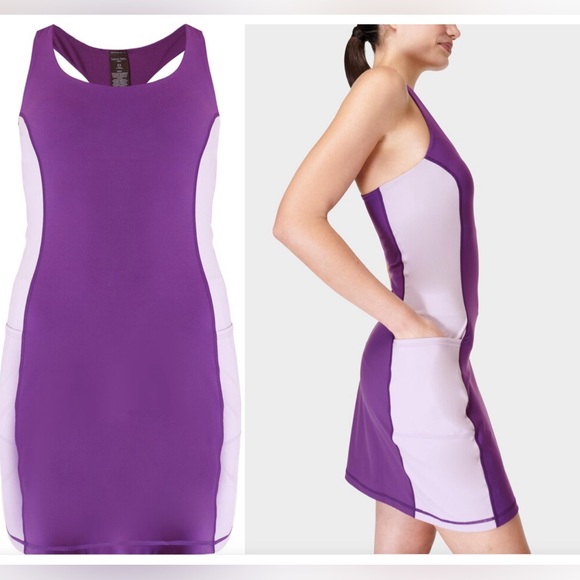 SWEATY BEATTY Power Workout Colorblock Performance Dress - Picture 4 of 8